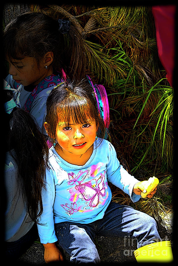 Sweet Child In Tarqui Photograph by Al Bourassa