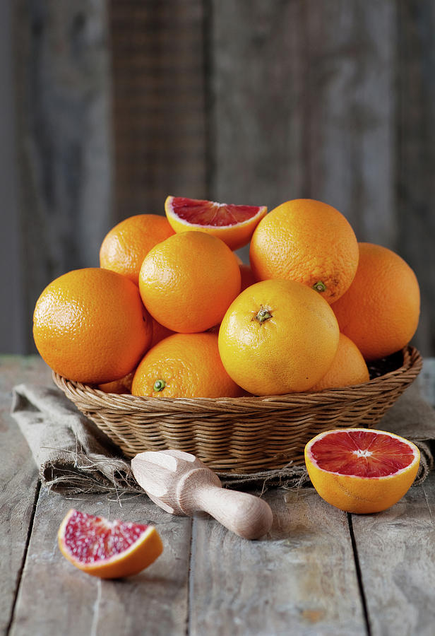Sweet Fresh Oranges Photograph by Oxana Denezhkina