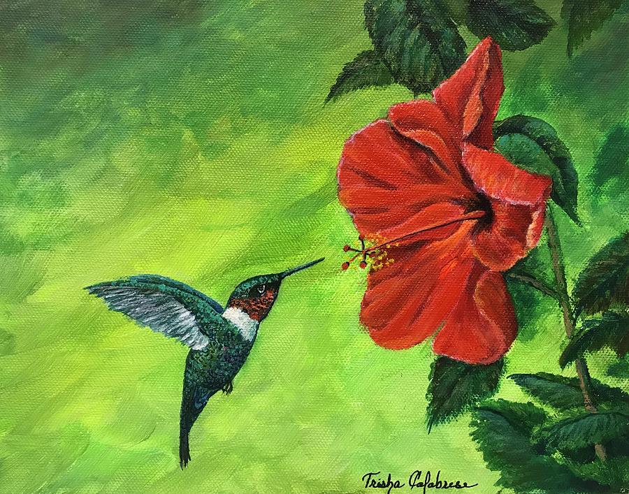 Sweet Nectar Painting by Trisha Calabrese | Fine Art America