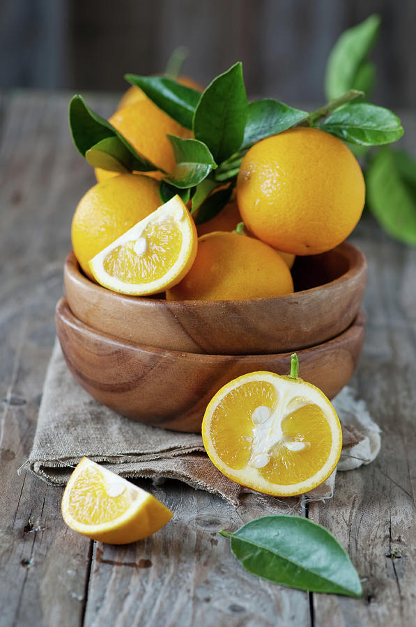 Sweet Oranges Photograph by Oxana Denezhkina