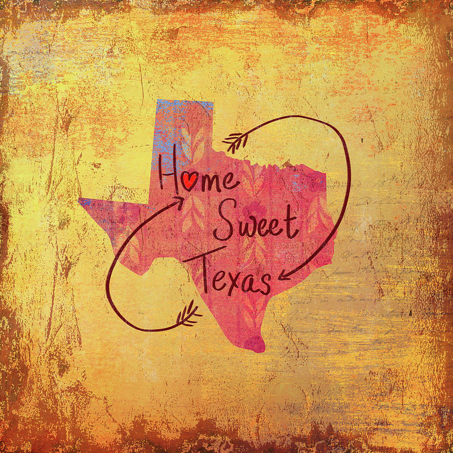 Pattern Mixed Media - Sweet Texas by Art Licensing Studio