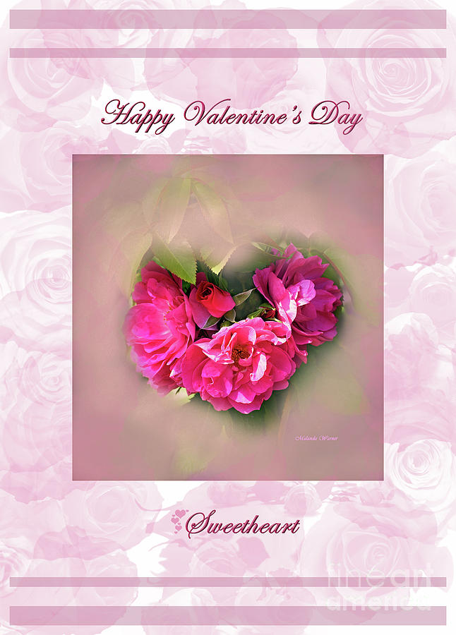 Sweetheart Valentine Mixed Media by Malanda Warner