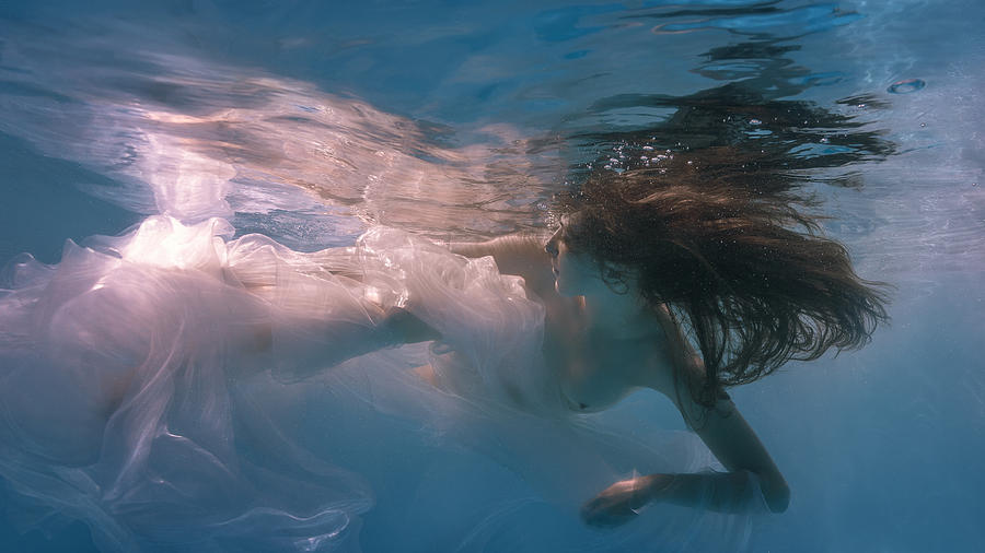 Swim In The Vanilla Photograph by Dmitry Laudin