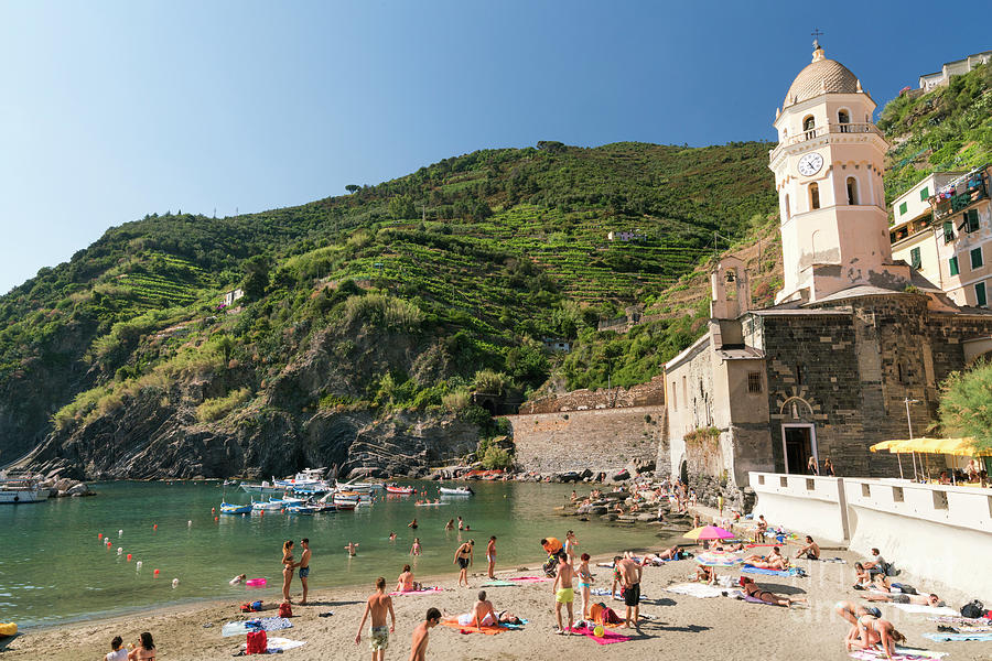 Swimming In The Cinque Terre Photograph by Wanderluster