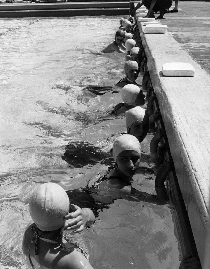 Swimming Lessons Photograph by Fred Morley