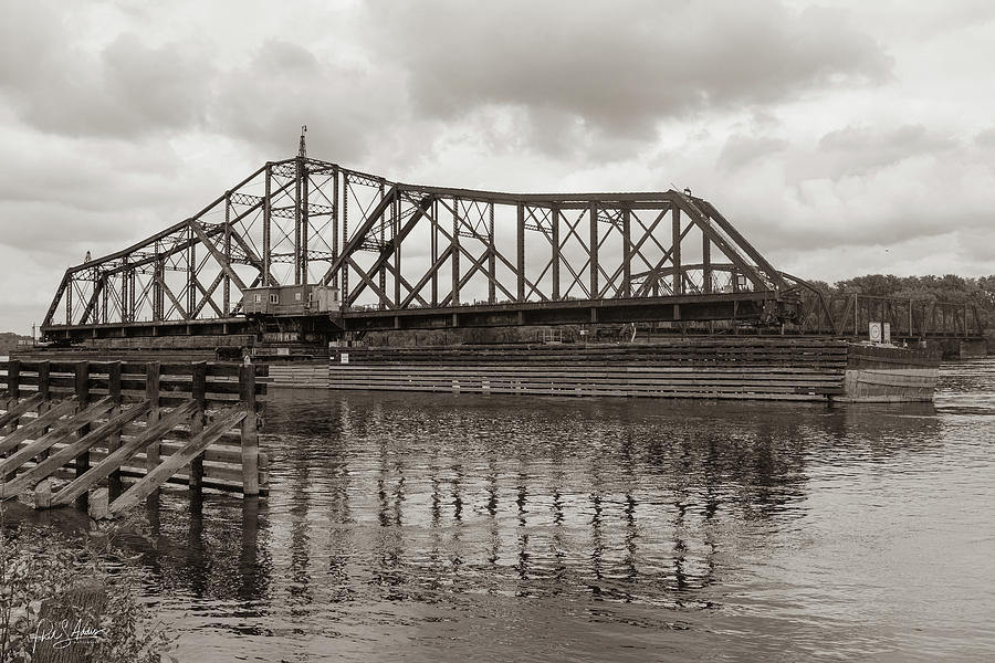 Swing Bridge Two Photograph by Phil S Addis