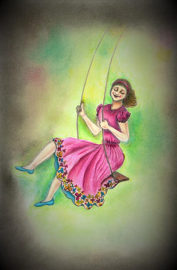 Joy Drawing by Tara Krishna