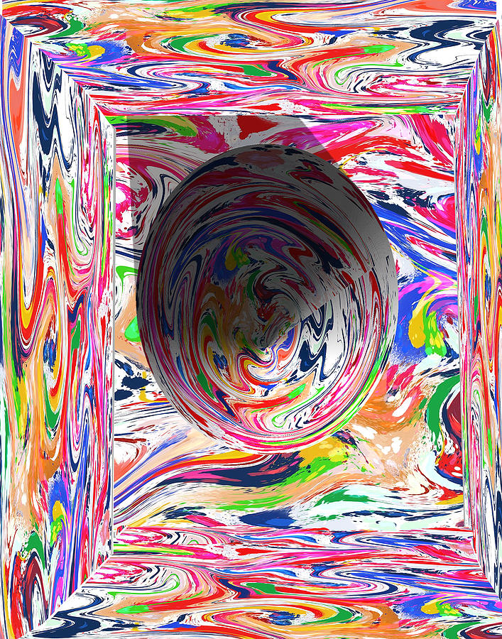 Swirl Cubed by John Carroll Swirl Cubed by John Carroll