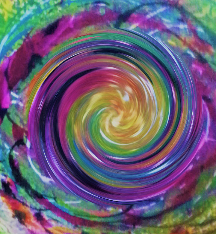 Swirl Flower Digital Art by Jan Pellizzer