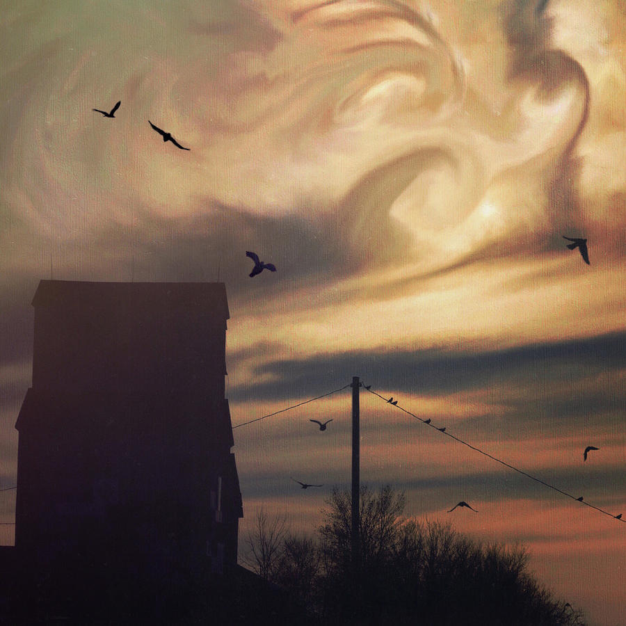 Swirling Clouds by Caroline Jensen Swirling Clouds by Caroline Jensen