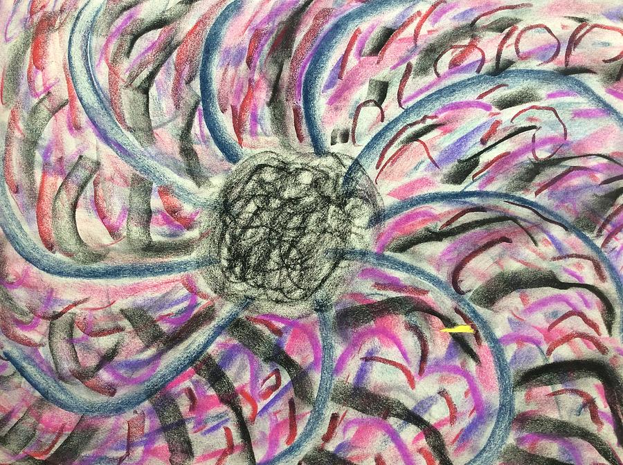 Swirling Monster Pastel