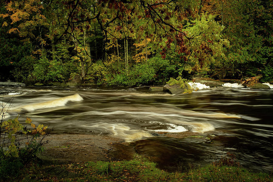 Swirling River Photograph by David Heilman