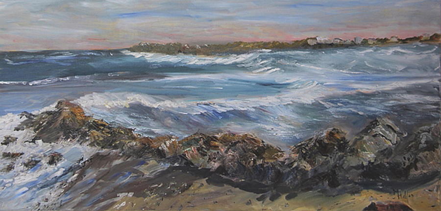 Nature Painting - Swirling Waters by Michael Helfen