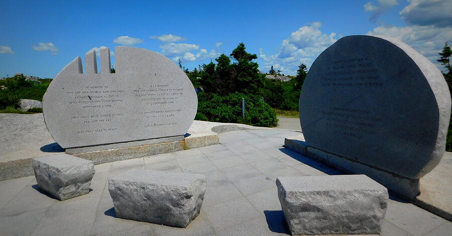 Swissair Flight 111 Memorial Photograph by Karen Cook - Pixels