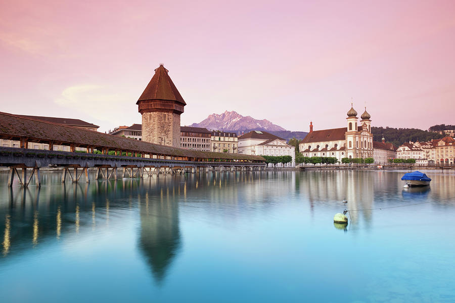 Switzerland, Lucerne, View Of Water Photograph by Westend61
