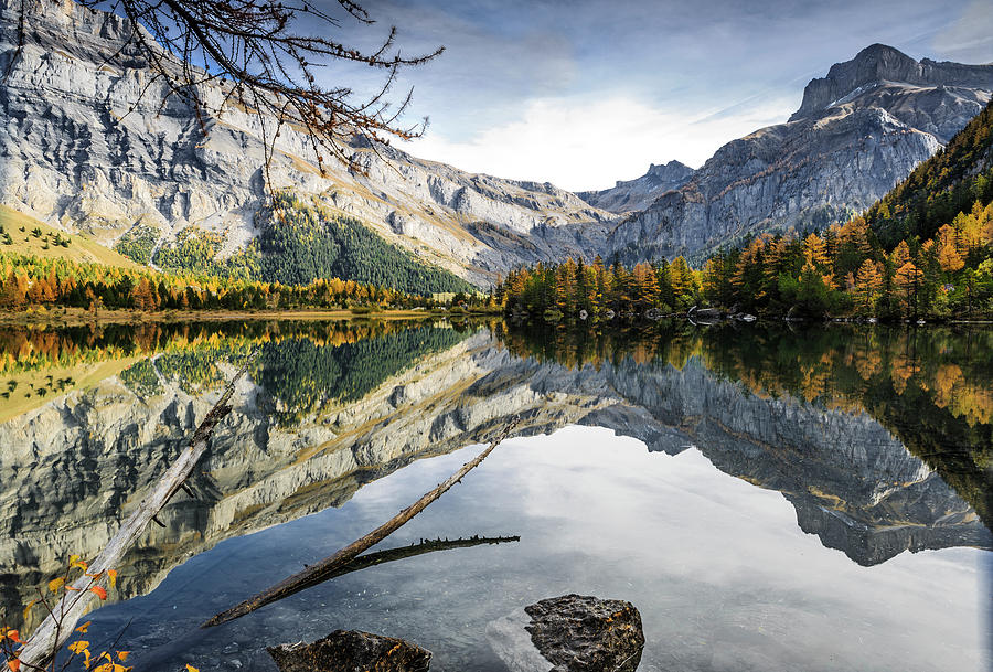 Switzerland Wallisvalais Lac De Photograph by Frederic Huber Photography