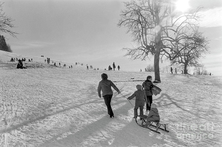 Switzerland Winter Sport, 1977 Photo Photograph by European School