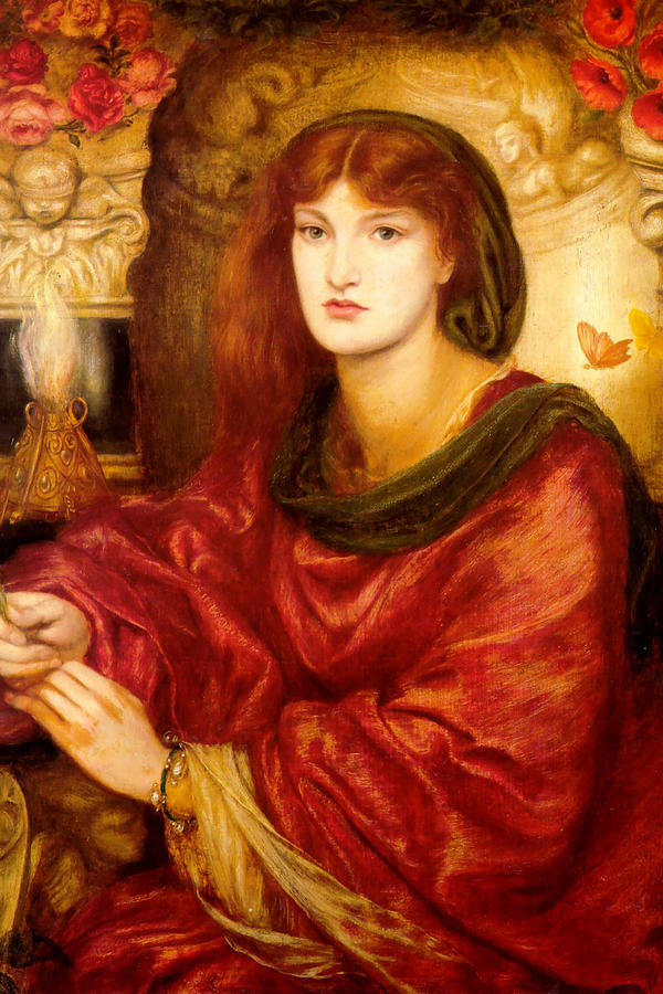 Sybilla Palmifera Painting by Dante Gabriel Rossetti - Fine Art America