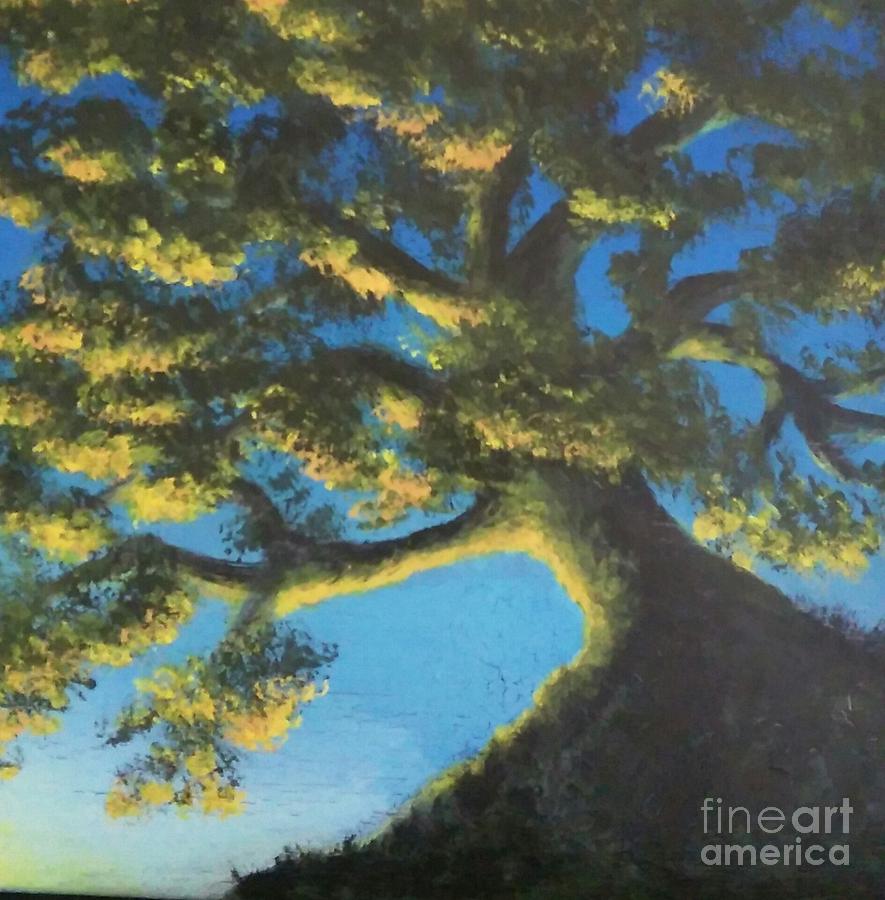 Sycamore Painting by Cynthia Vaught