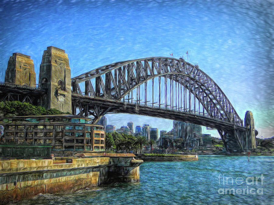 Sydney Habour Bridge Photograph by Sue Melvin