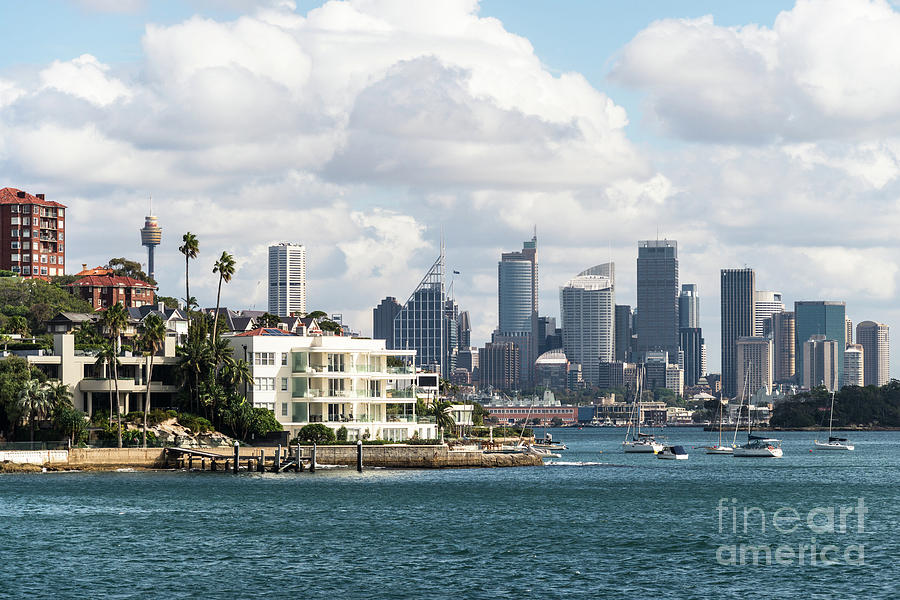 Sydney harbor Photograph by Didier Marti