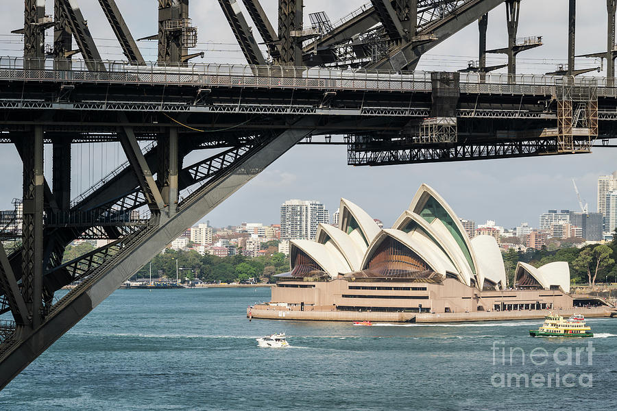 Sydney harbour bridge Photograph by Didier Marti