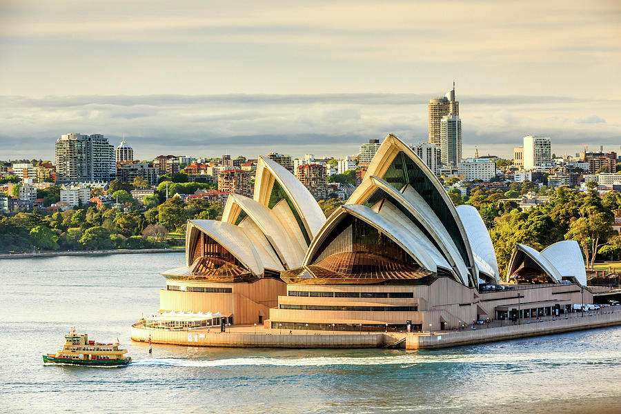 Sydney Opera House In Australia Digital Art by Maurizio Rellini