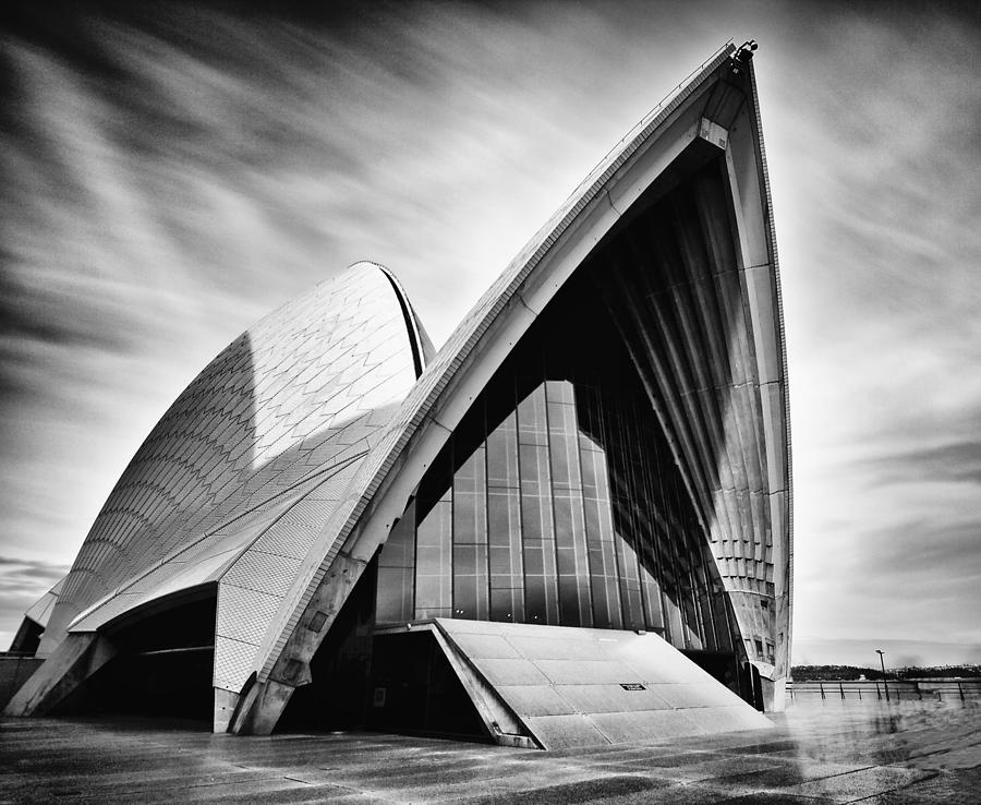 Architecture Photograph - Sydney Opera House by Karen Van Eyken