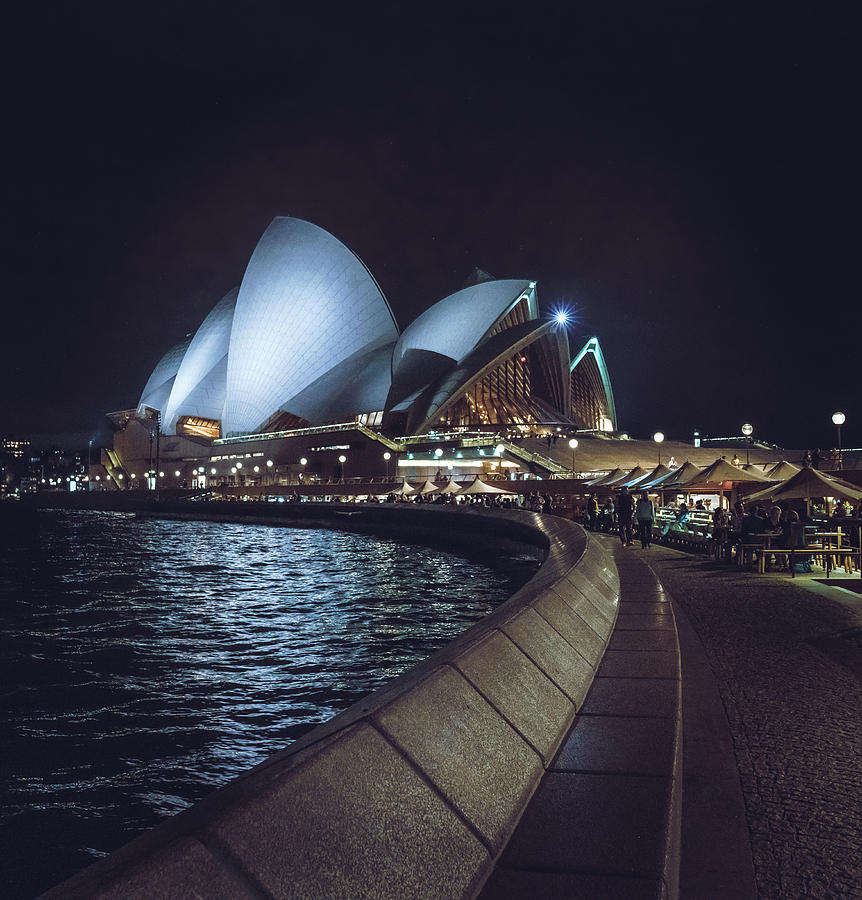 Sydney Opera House Nights Photograph by Nisah Cheatham