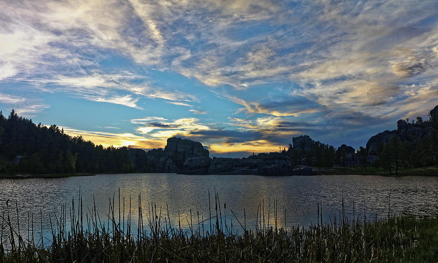 Sylvan Lake Sunset 2 Photograph by Doolittle Photography and Art