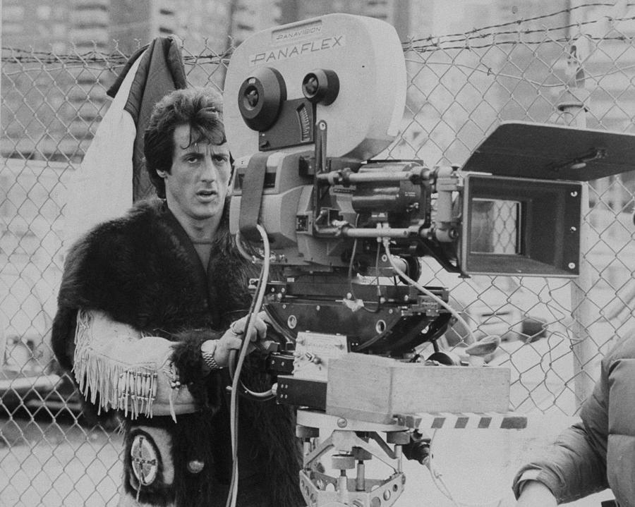 Sylvester Stallone Directing The Film Photograph by New York Daily News Archive