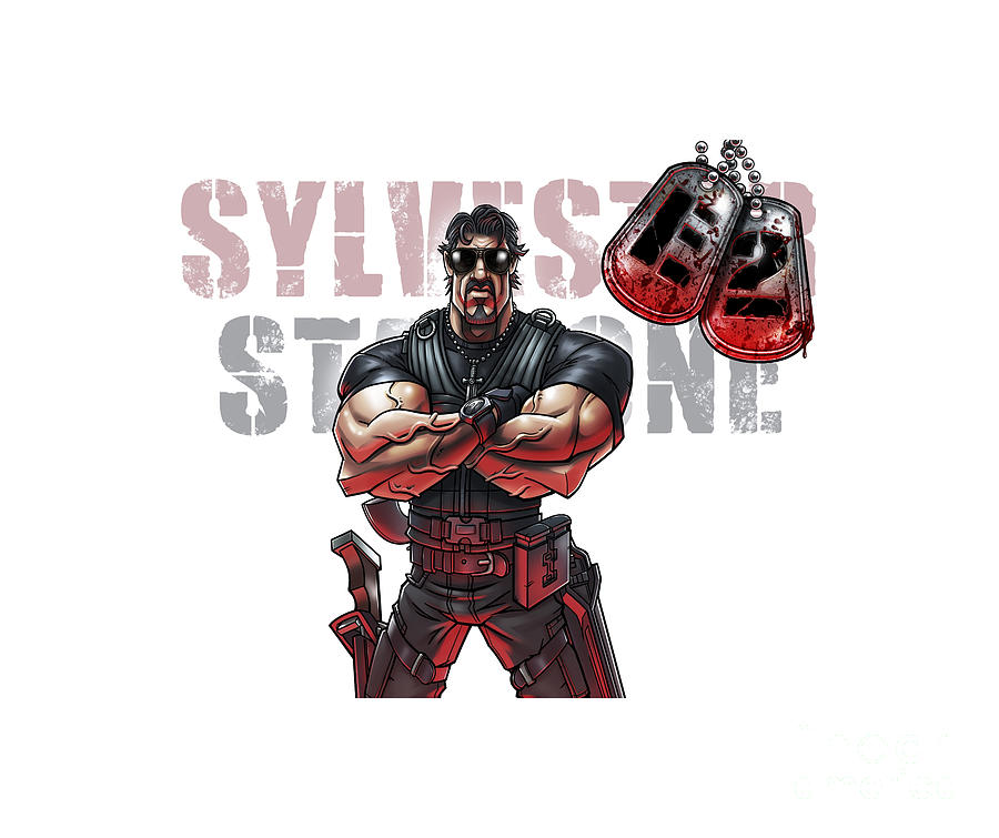 Sylvester Stallone Rambo Cartoon Drawing by Jambu Klutuk - Pixels Sylvester Stallone Rambo Cartoon Drawing by Jambu Klutuk - Pixels