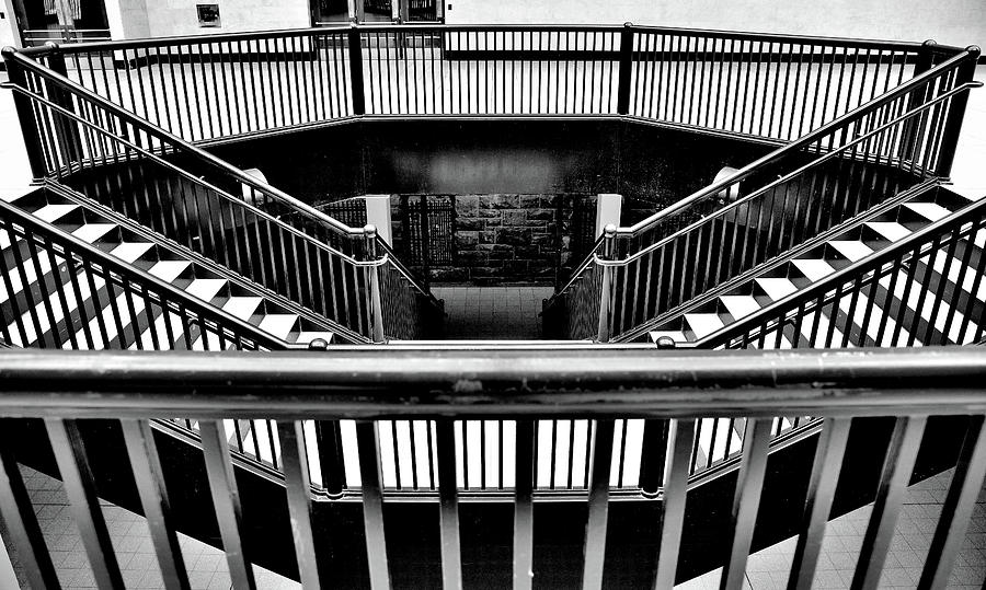 Symmetry Steps at the Windsor Station, Montreal 2018 Photograph by Jeremy Hall
