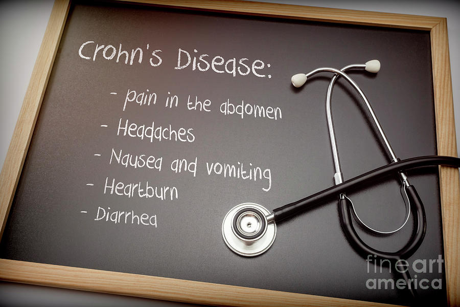 Symptoms Of Crohns Disease Photograph by Digicomphoto/science Photo Library