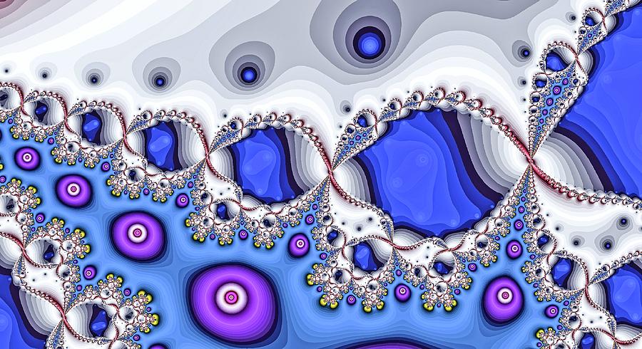 Synchro Up Blue Digital Art by Don Northup