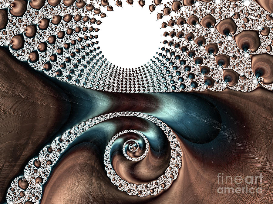 Synchronized Copper Digital Art by Elisabeth Lucas - Fine Art America