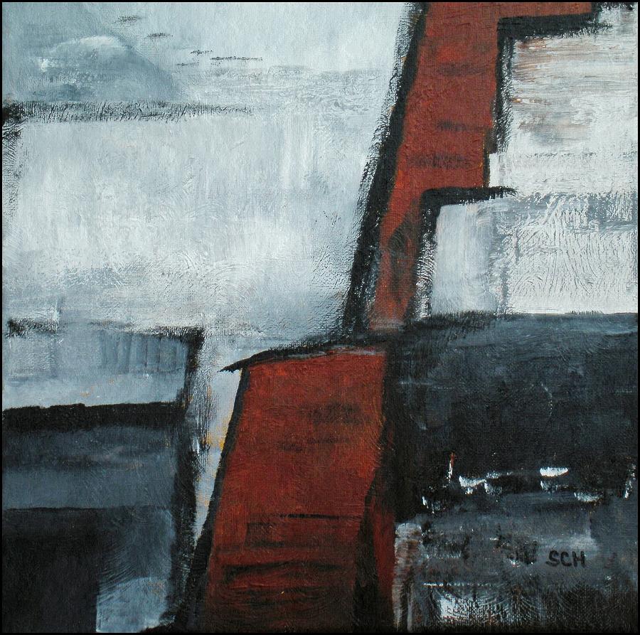 Abstract Painting - Synthesis Number Three by Scott Haley Abstract Painting - Synthesis Number Three by Scott Haley