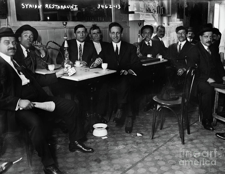 Syrian Restaurant, c1912 Photograph by Granger