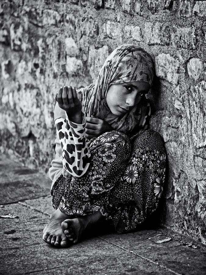 Black And White Photograph - Syrian Tragedy by Marco Tagliarino