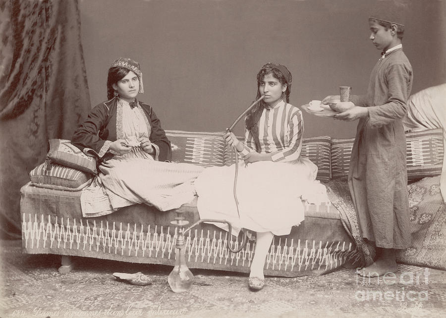 Syrian Women Resting Photograph by Bettmann