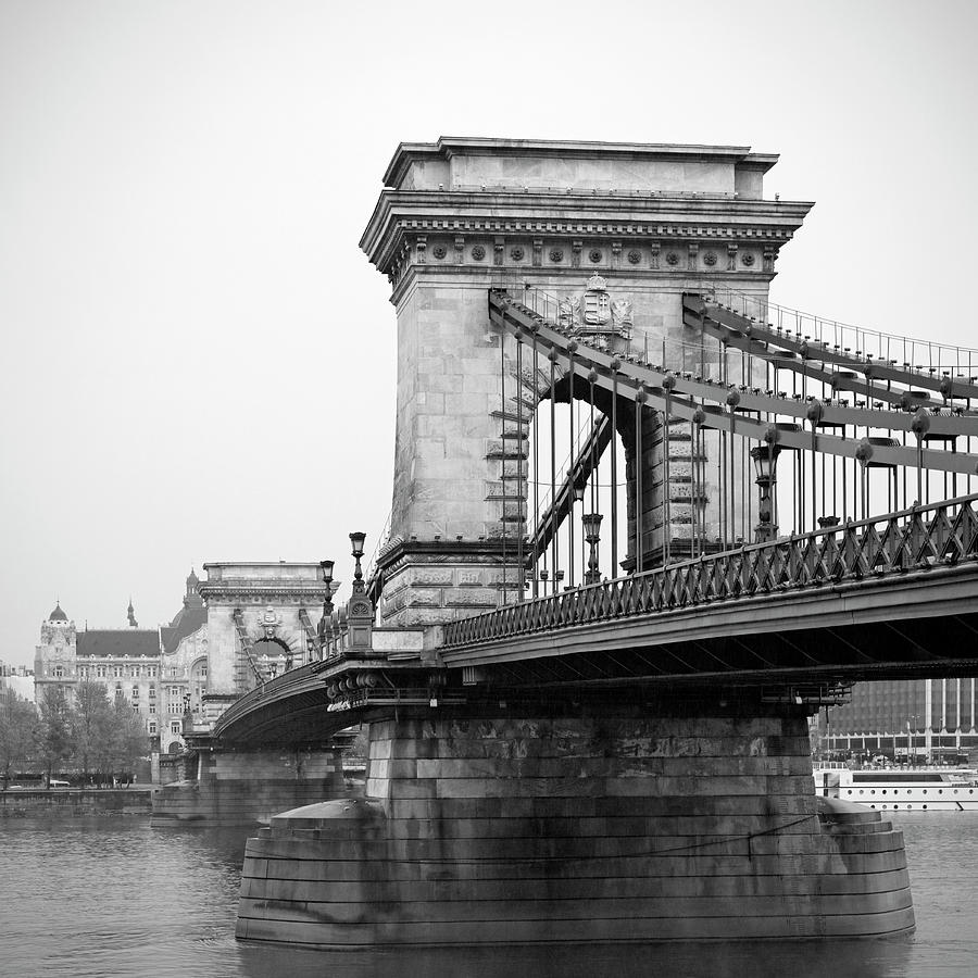 Szechenyi Chain Bridge Photograph by Alex Holland