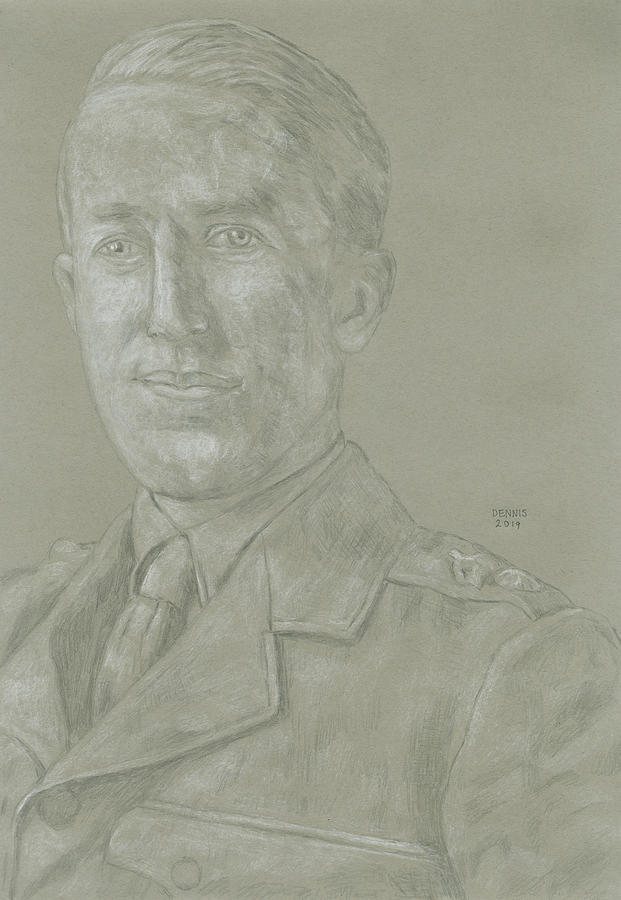 T. E. Lawrence Drawing by Dennis Larson - Fine Art America