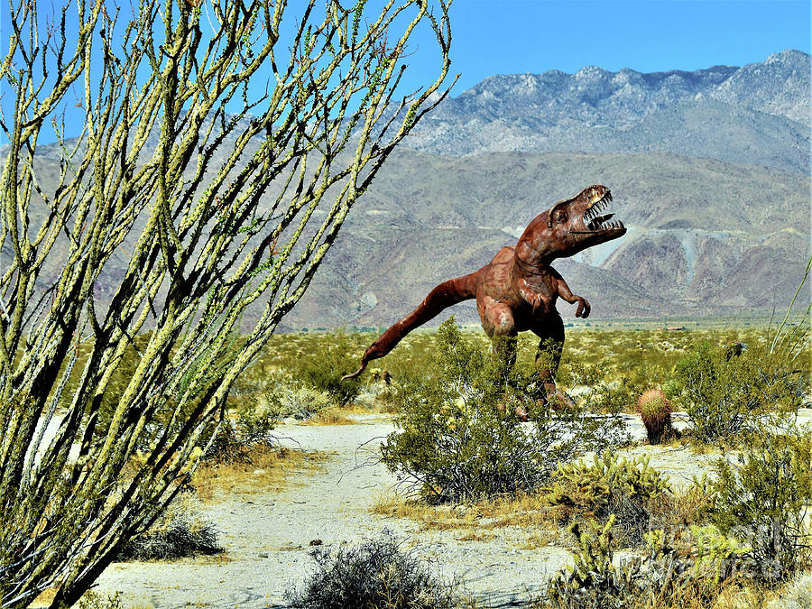 T Rex in the Desert Photograph by Suzanne Wilkinson - Fine Art America