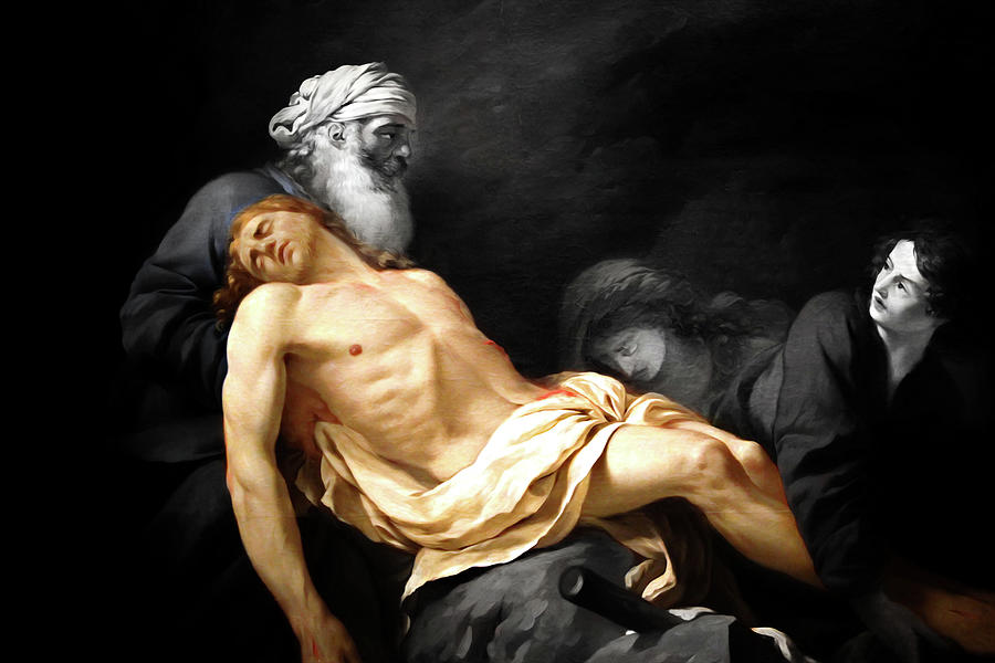 The Entombment of Christ Artwork  Photograph by Carlos Diaz