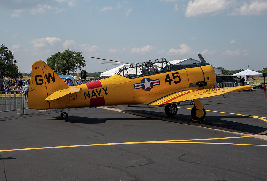 T6 WWII Trainer Aircraft Photograph by JG Thompson - Pixels