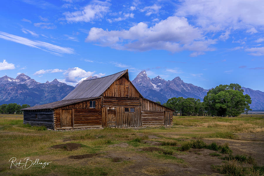 TA Moulton Barn Grand Teton No 1072 Photograph by Rick Billings - Fine ...