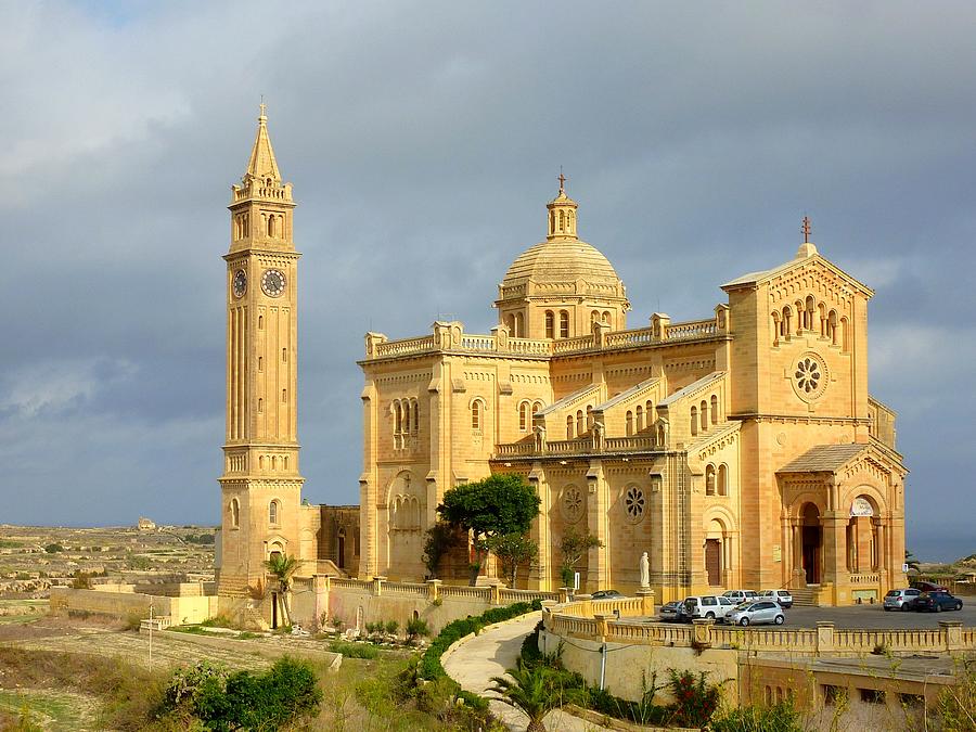 Ta Pinu Church, Gozo Photograph by Frans Sellies