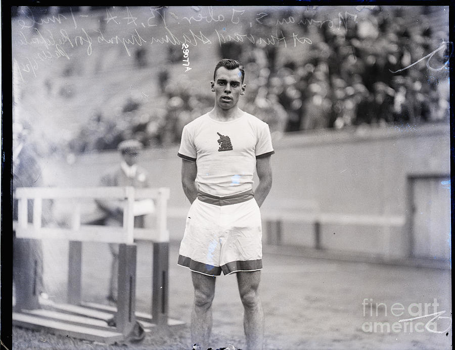 Taber, Winner Of Mile Run At Tryout Photograph by Bettmann