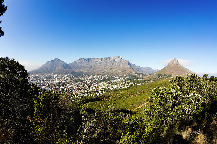 Table Mountain, Cape Town Photograph by Rapideye
