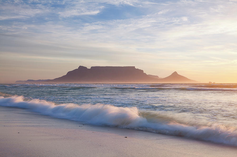 Table Mountain Sunset by Hougaard Malan Photography